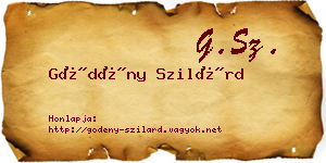 Gödény Szilárd névjegykártya